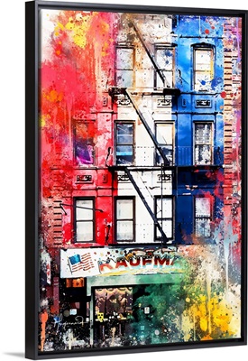 NYC Watercolor Collection - American Flag