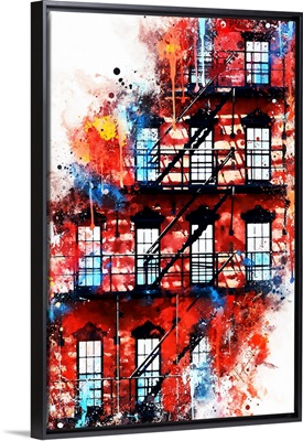NYC Watercolor Collection - US Facade