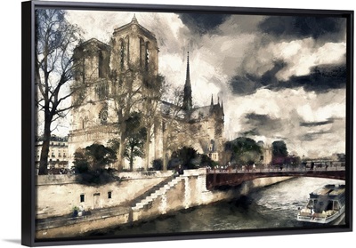 Paris Notre Dame  , Paris Painting Series