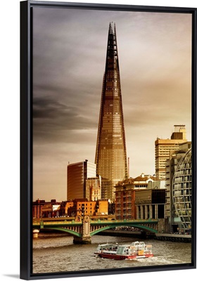 The Shard Building and The River Thames, London