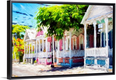 Tobacco Houses, Oil Painting Series