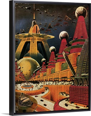 Sci Fi - Future Atomic City