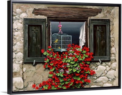 Geranium Window