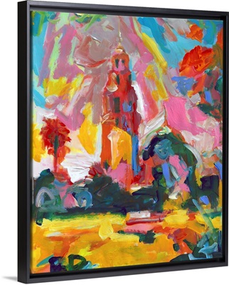 Balboa Park Abstract California Tower Building