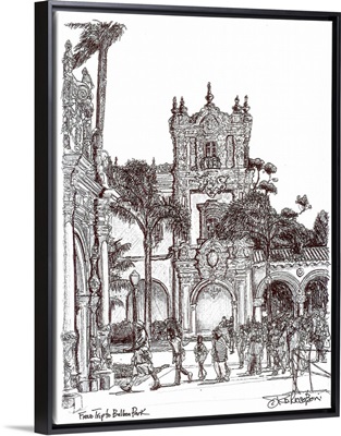 Field Trip to Balboa Park Drawing