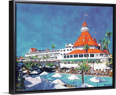 Poolside At Hotel Del Coronado