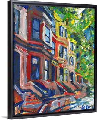 Row Houses Brooklyn New York City