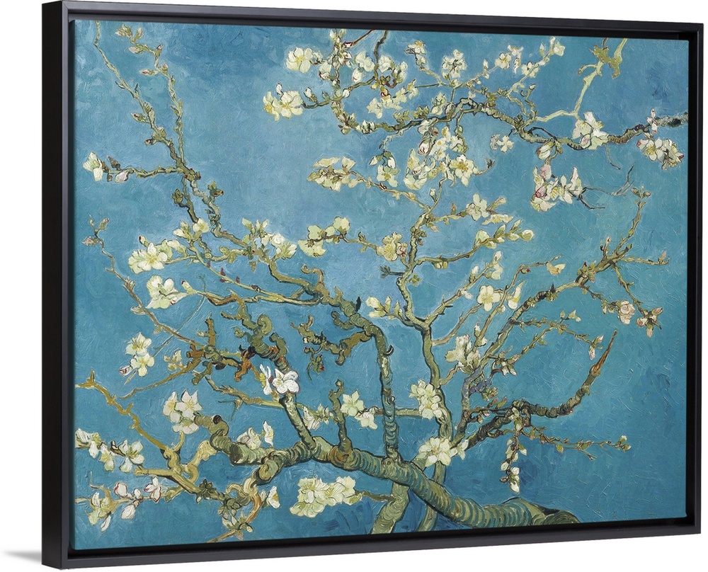 Vincent van Gogh's Almond blossom (1890) famous painting.