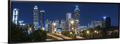 Atlanta, Georgia, skyline at night