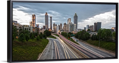 Atlanta, Georgia Skyline in the Early Evening