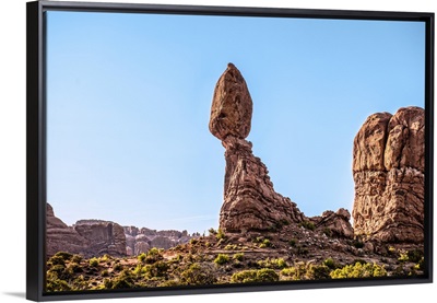 Balanced Rock in morning light, Arches National Park, Utah