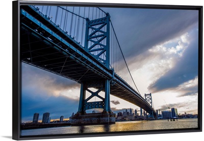 Ben Franklin Bridge in Philadelphia