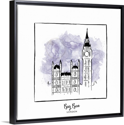 Big Ben - Brushstroke Buildings