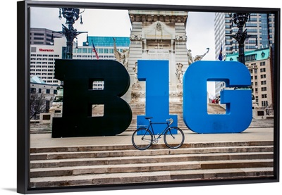 Big Ten Display In Indianapolis