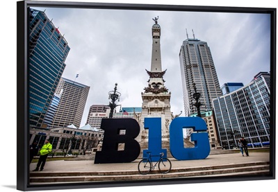 Big Ten Display In Indianapolis
