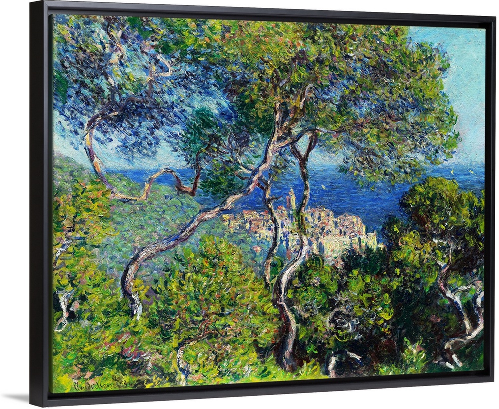 Early in 1884, Claude Monet traveled to Bordighera, a town on the Italian Riviera, close to the border between Italy and F...