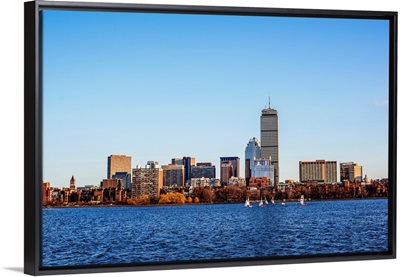 Boston City Skyline