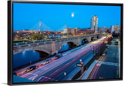 Boston Cityscape at Night