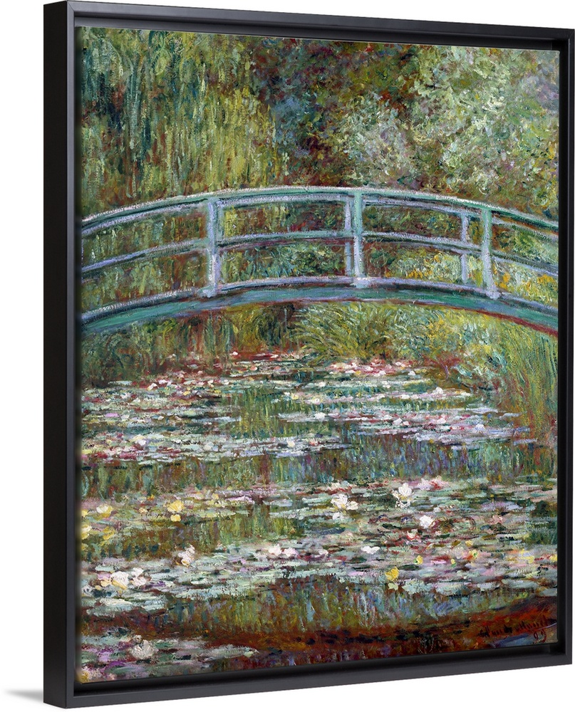 In 1893, Monet, a passionate horticulturist, purchased land with a pond near his property in Giverny, intending to build s...