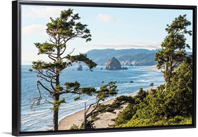 Cannon Beach Landscape, Haystack Rock, Oregon