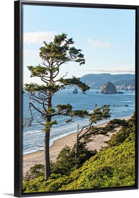 Cannon Beach Landscape, Haystack Rock, Oregon