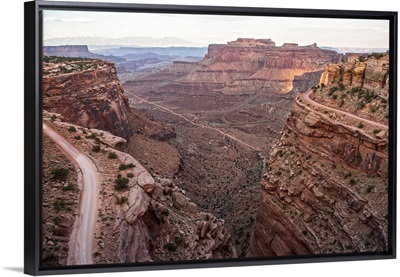 Canyon landscape, from Shafer Trail, Canyonlands National Park, Utah