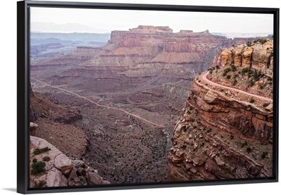 Canyon landscape, from Shafer Trail, Canyonlands National Park, Utah