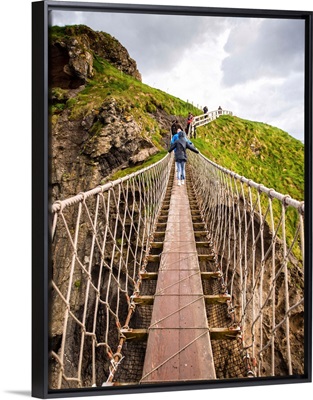 Carrick-a-Rede Rope Bridge, County Antrim, Northern Ireland
