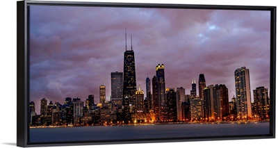 Chicago Skyline at Night