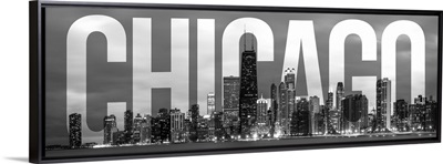 Chicago Skyline, Transparent Overlay