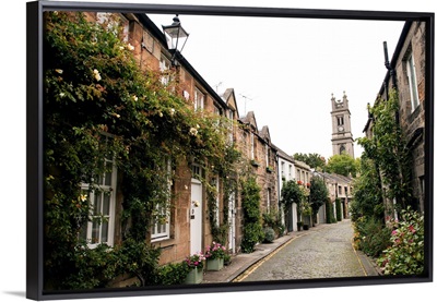 Circus Lane, Edinburgh, Scotland, UK