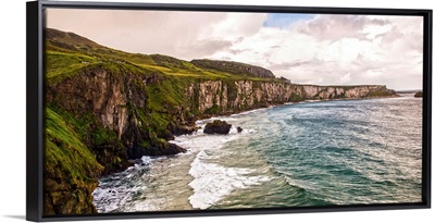 Clouds Over Cliffs of Moher, Ireland - Panoramic
