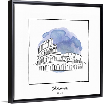 Colosseum - Brushstroke Buildings