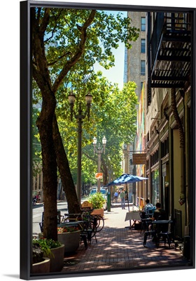 Downtown Street, Portland, Oregon