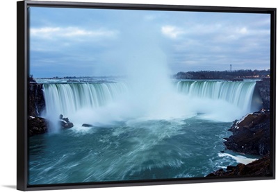 Dramatic Mist From Horseshoe Falls, Niagara Falls, New York