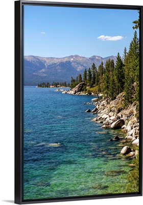 Eastern Shore Of Lake Tahoe, California And Nevada