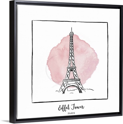 Eiffel Tower - Brushstroke Buildings