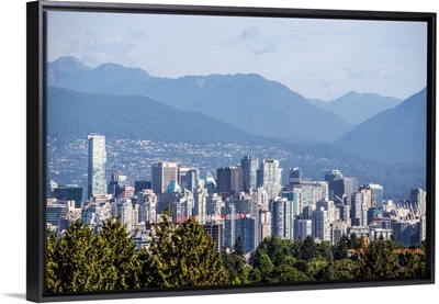 Elevated View Of Downtown Vancouver, British Columbia, Canada