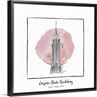 Empire State Building - Brushstroke Buildings