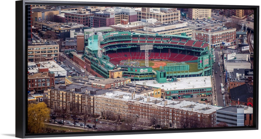 View of Boston's Fenway Park.