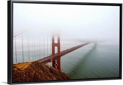 Fog Over The Golden Gate Bridge
