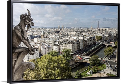 Gargoyle Over Paris