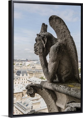 Gargoyle Watching Over Paris