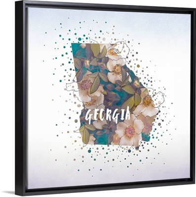 Georgia State Flower (Cherokee Rose)