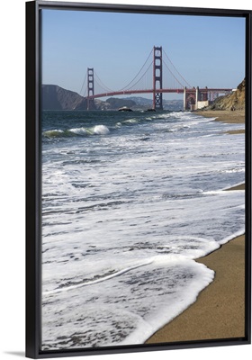 Golden Gate From the Coast - Vertical