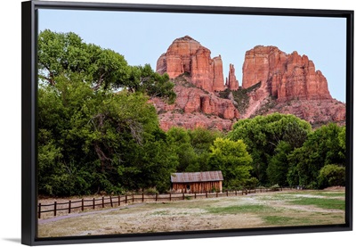 Ground View of Cathedral Rock, Sedona, Arizona