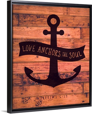 Handlettered Bible Verse - Hebrews 6:19