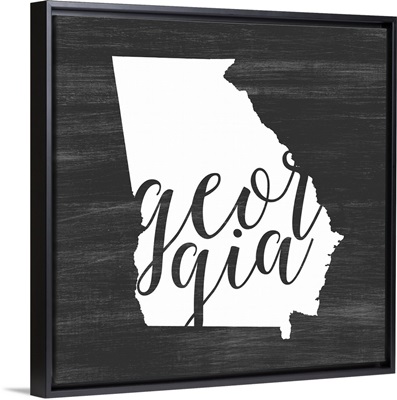 Home State Typography - Georgia