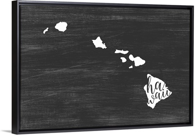 Home State Typography - Hawaii