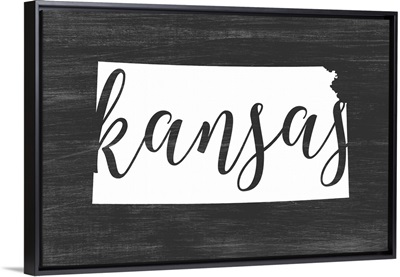 Home State Typography - Kansas